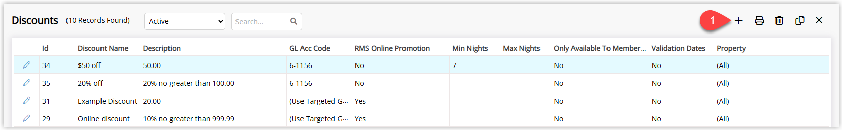 Here’s alt text for each of the screenshots in your Discounts article, matched to where you’ve put <INSERT SCREENSHOT>.  Setup Guide – main Discount setup Screenshot 1 – after step 1 “Select 'Add'.” Context: You’re on Setup > Accounting > Discounts and clicking Add to create a new discount.  Alt text: