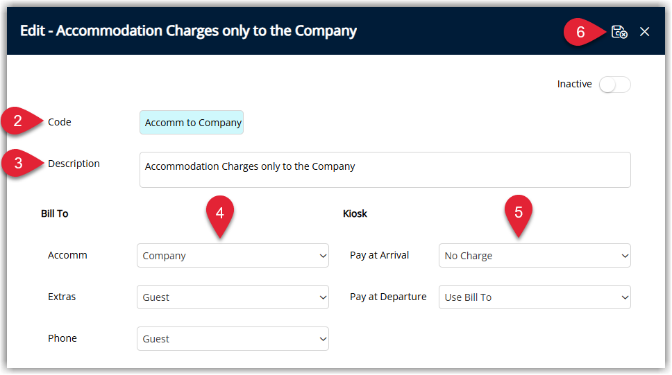 Screenshot of the Payment Mode list in RMS highlighting the Add and Edit buttons used to create or modify a payment mode..png