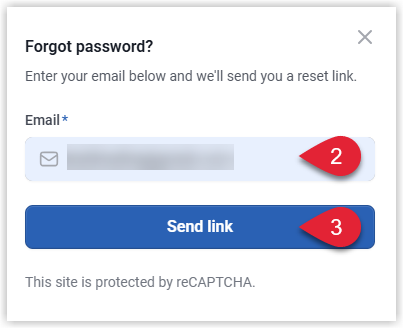 Forgot password screen for owner portal, with email and send link options highlighted.png