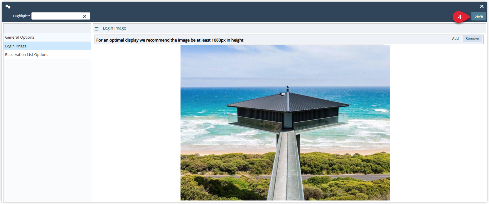 Owner portal access screen showing Save icon highlighted.png
